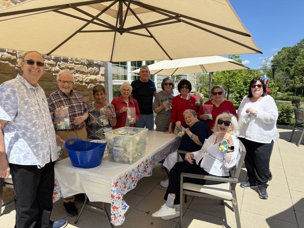 Fountaingate Gardens Life Plan Community marked Memorial Day by partnering with Operation Gratitude