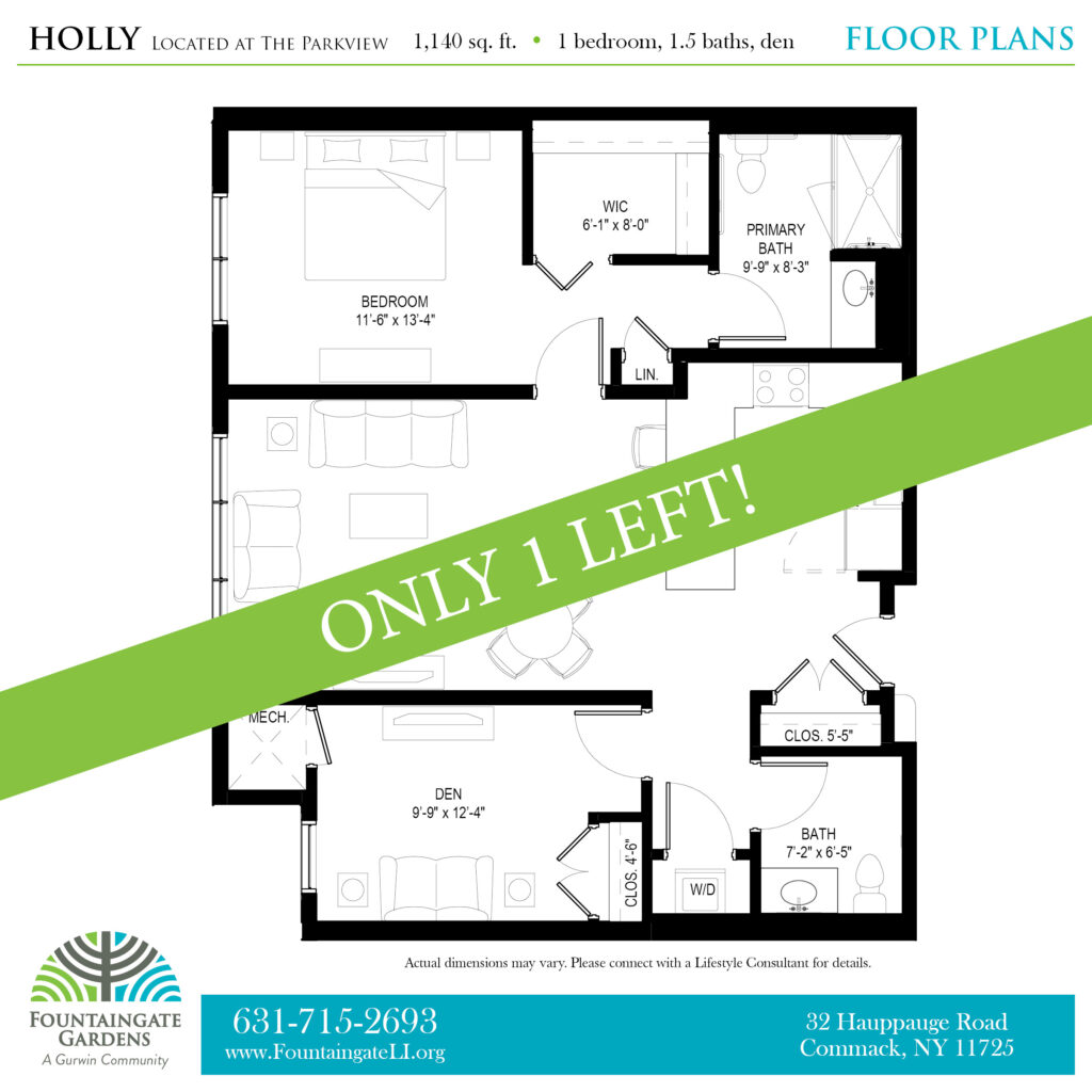 Holly Floorplan Fountaingate Gardens Life Plan Community