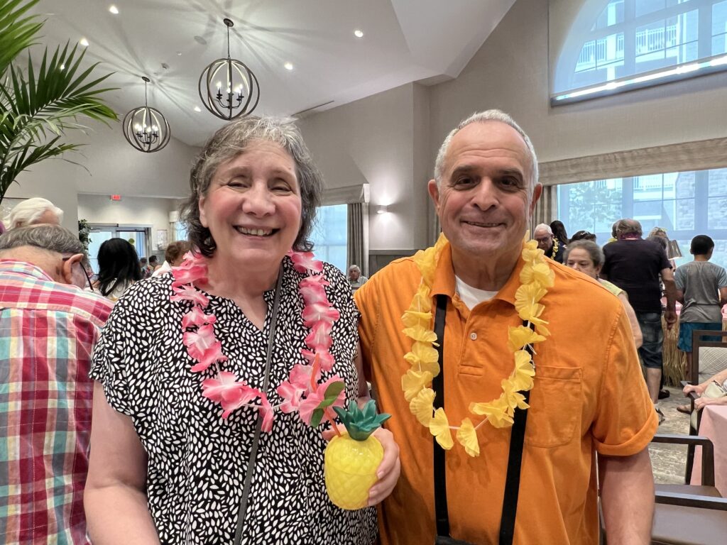 Enjoying retirement life at Fountaingate Gardens! Bonnie and Stu Soman
