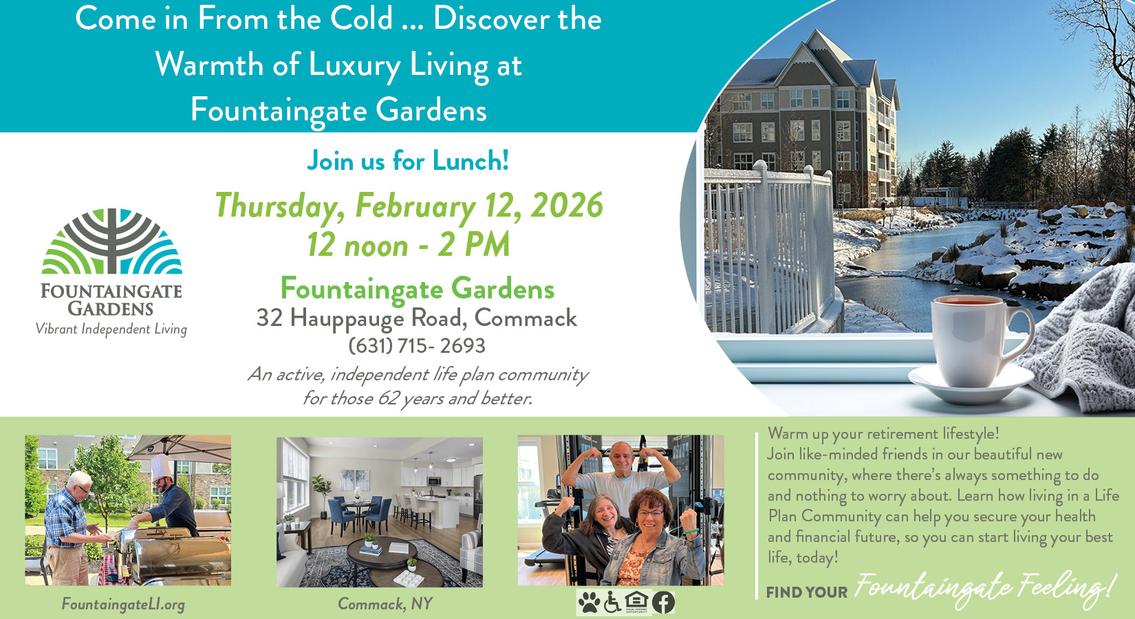 Discover the warmth of luxury retirement living at Fountaingate Gardens